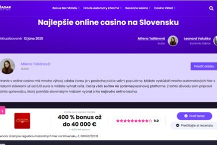 Radar casino