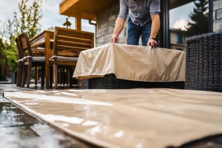 odzimovanie záhradného nábytku