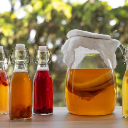 kombucha s ovocím