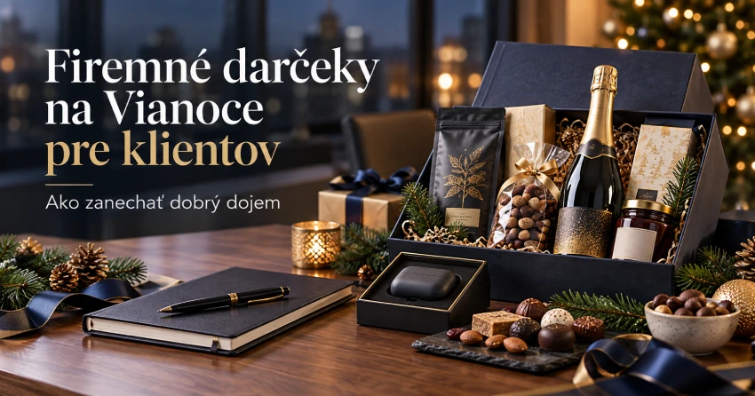 Firemné darčeky na Vianoce