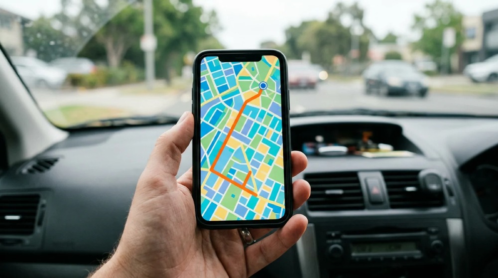 GPS na telefóne